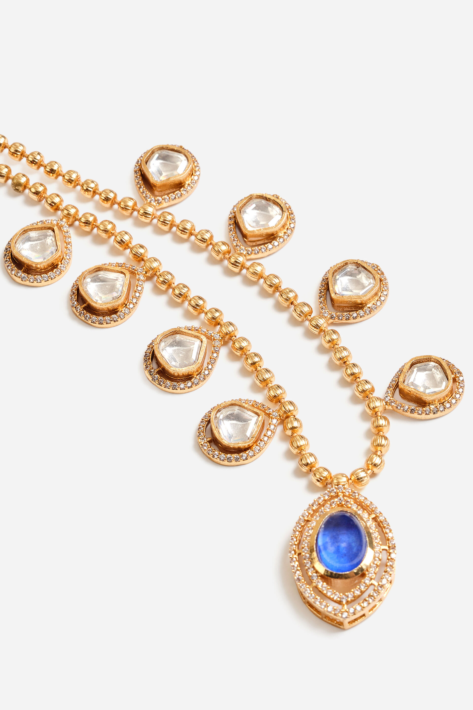 Ishq Blue Necklace, , image 2